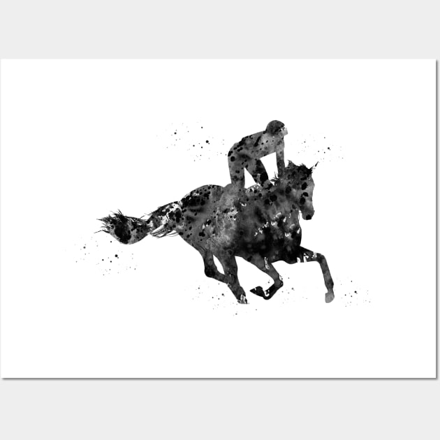 Horse Racing Wall Art by erzebeth